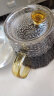 山點水锤纹茶壶玻璃泡茶壶茶具杯带过滤内胆泡茶杯花茶煮茶器 600ml 晒单实拍图