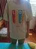 真维斯（JEANSWEST）夏季短袖t恤男士纯棉打底衫潮牌半袖上衣服大码宽松休闲国潮男装 杏色 篆体中国_K 3XL(推荐170-190斤) 实拍图