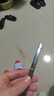得力（deli） 美工刀小型快递刀开箱刀拆快递神器9mm裁纸刀黑色学生美术手工小刀削笔刀小号 1把-SK5黑刃30°+10片黑刃刀片 实拍图