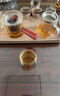 忆壶茶（YIHUTEA） 高档整套茶具玻璃家用功夫茶具套装含茶盘飘逸壶茶水分离 600ML壶6杯+主人杯+公道杯+茶盘 实拍图