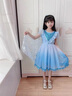 蓓然美（BeiRanMay）爱莎公主裙2025艾莎裙子六一儿童演出服生日礼物洋气泡泡袖网纱裙 公主裙+披风 120 （建议身高105-113CM) 实拍图