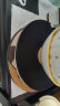 亿嘉（IJARL）欧式陶瓷牛排盘水果盘西餐盘碟子8英寸餐盘 北欧印象 黑色 晒单实拍图