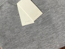 欧时力OCHIRLY 可机洗进口100%美丽诺羊毛毛衣女无缝一体高级感 灰色 L 实拍图