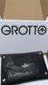 GROTTO个乐植鞣绵羊皮真皮卡包卡夹钱包轻奢男女款情侣礼物 经典黑 均码 实拍图