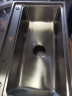 欧琳（OULIN）水槽大单槽厨房水槽304不锈钢单槽洗菜盆一体盆台下盆JD616-B 晒单实拍图