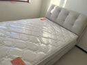 喜临门城市爱情大白垫 乳胶椰棕床垫 独袋弹簧 海绵垫子床架软硬两用 套餐:大白垫+云象燕麦色 1.5*2米 实拍图