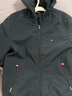 TOMMY HILFIGER【出走都市防水】春夏男装微抓绒风衣款软壳夹克外套J2787 深海蓝FAP M （推荐：135-150斤） 实拍图