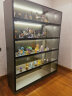 学生时代（SCHOOLDAYS） 手办柜展示柜盲盒柜展柜产品展示柜高达模型收藏柜玩具展示架 E0级生态板 B款4层【80*200cm】 免费上楼和安装+全套灯 实拍图