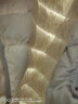 伯希和（Pelliot）【经典2.0】户外排骨羽绒服男女800蓬鹅绒轻薄立领冲锋衣内胆外套 【女款】米白色 | 95%鹅绒 | 东丽面料 2XL 实拍图