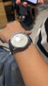 罗宾尼（LOBINNI）品牌联名款德国认证手表男士全自动机械表品牌世界瑞士风十大名表 旗舰版【玫针瓷白面】棕皮带 实拍图