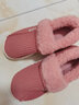 回力包跟棉拖鞋女秋冬季灯芯绒保暖室内防滑居家棉鞋加绒加厚毛拖鞋 橘红色 【偏小一码】 38-39 实拍图