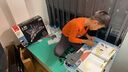 赟娅中国积木歼35战斗机舰载飞机拼装成人军事模型玩具男女生毕业礼物 歼35舰载机-钛金色漆面 6-10-12岁男孩女孩生日礼物 实拍图