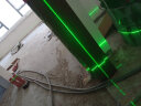 欧莱德（OULAIDE） 绿光水平仪激光红外线水平仪高精度蓝光水平尺标线仪打线室内外通用测量工具 智能芯超强绿光2线高精准触屏款【双电+支架】 实拍图