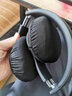 魔音王非一次性通用耳机套头戴式电脑耳罩套保护套耳冒耳套网吧替换耳麦防尘罩保护壳防汗防油更换布罩子 【小号】黑色仿真丝棉布一对 实拍图