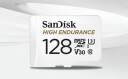 闪迪（SanDisk）128GB TF（MicroSD）存储卡 行车记录仪&安防监控专用内存卡 高度耐用 家庭监控 读速100MB/S 实拍图