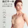 浪莎内衣女薄款大胸显小文胸罩运动防震胖mm大码无痕背心 灰色 40BCD 实拍图