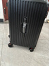 纯奢（CHEYSIR）五轮超大容量行李箱万向轮PC拉杆箱男女学生旅行箱密码箱包皮箱子 旗舰款-耀夜黑·杯架+USB双充电口 24英寸 -抗菌内里【创新5轮-短途旅游/出行】 实拍图