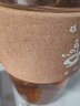 SIMELO双层玻璃杯保温杯高颜值茶水分离杯泡茶杯清朗钛滤水杯 300ml清灰 实拍图