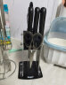 拜格（BAYCO）刀具套装7件套厨房不锈钢切片肉刀砍骨刀水果刀剪刀组合BD30018 实拍图