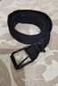 畅印加长多孔针扣尼龙腰带男女通用皮带学生青年军训全孔户外工装裤带  黑色 110cm 实拍图
