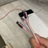 罗马仕（ROMOSS） 数据线三合一苹果Type-c安卓手机充电器线车载适用于iPhone12小米华为 三合一-太空灰-1.5米 实拍图