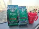 Starbucks星巴克咖啡豆 进口纯黑咖啡豆 派克烘培咖啡豆200g 实拍图