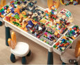 斯纳恩积木桌大颗粒儿童玩具男女孩拼装学习收纳桌多功能DIY六一儿童节礼物 晒单实拍图