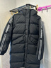 安踏（ANTA）四防速暖羽绒服| 女冬季中长款保暖潮流宽版羽绒加厚外套面包棉服 基础黑-4 S /女160 实拍图