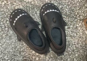 迟到时光鲨鱼棉拖鞋男冬季包跟室内家用保暖居家居防水棉拖鞋情侣棉鞋女冬 远山灰 42-43 【标准码】 实拍图