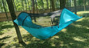 牧野朝歌户外吊床防蚊防雨防侧翻吊床帐篷单双人蚊帐吊床折叠野外露营秋千 吊床帐篷(防蚊防潮） 实拍图