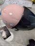 Andes HELMET小孩儿童3c头盔电动车头盔可爱卡通女童夏季防雨女安全帽四季通用 击掌兔【3C认证】送耳朵透明中镜 均码 实拍图
