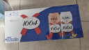 kronenbourg 1664啤酒双口味混合装500ml*18罐(白9罐+桃红9罐)精酿啤酒整箱装 实拍图