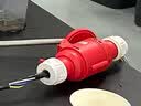 德力西电气航空插头插座耦合器连接器16A 5芯415V工业连接器防尘防水 实拍图