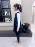 衣诺坊女童连衣裙套装班服儿童六一毕业季校服主持人演出服 实拍图