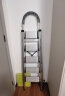 杜邦（DUPONT）梯子家用折叠铝合金梯加厚人字梯多功能登高梯爬步安全梯扶梯楼梯 银色五步铝梯 晒单实拍图