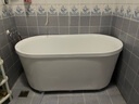 缇彩 民宿亚克力独立式迷你小户型家用贵妃浴缸日式水疗 1.3米独立浴缸免安装 实拍图