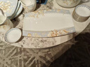 初僖堂碗碟套装家用景德镇轻奢陶瓷骨瓷乔迁餐具套装碗盘组合高级感 花样年华56件实用富贵煲配置 实拍图