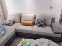 全友家居 客厅布艺沙发现代简约北欧家用贵妃科技布沙发家具102085 实拍图
