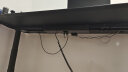 智芯电动升降桌台式电脑桌工作台站立式办公桌子家用电竞可定制书桌 X3桌腿黑色+【黑皮桌面】 桌面尺寸 2.0m x 0.8m 晒单实拍图