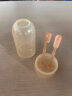 世喜婴儿牙刷0-1岁半宝宝口腔乳牙清洁棒新生儿舌苔清洁器硅胶两只装 实拍图