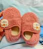 贝瑞加（Babyprints）婴儿地板袜宝宝软底学步鞋袜室内早教袜套保暖隔凉脚套 粉S 实拍图