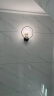 雷士（NVC） led壁灯 现代新中式创意卧室床头灯圆形简约现代楼梯灯现代过道 蝶舞 18瓦LED 新中式壁灯 晒单实拍图
