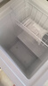 澳柯玛（AUCMA）100升家用低霜小冰柜 商用冷藏柜冷冻柜转换 母乳冰柜小型冰箱冷柜 一级能效 BC/BD-100H 以旧换新 实拍图