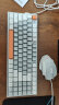 机械师KM500键鼠套装 有线机械键盘鼠标套装 台式电脑笔记本键盘 有线鼠标 茶轴 混光 灰色 晒单实拍图
