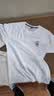 回力男士短袖t恤220G华夫格重磅体恤高端男装夏款中国风休闲半袖上衣 白色(h回韵中国胸标) M /170(建议100斤-120斤左右) 实拍图