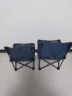 比尔傲威钓鱼椅折叠椅子美术生写生椅露营沙滩椅火车板凳便携马扎小凳子 【豪华升级款】大号（树叶蓝） 实拍图
