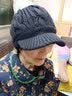 677888【羊毛手工编织】帽子女秋冬季保暖骑车毛线帽加绒防风护耳 黑色 弹力均码 实拍图
