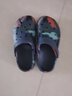 户登童鞋7品质8儿童拖鞋9夏季亲子鞋中大男童防滑洞洞鞋10男孩12凉拖15初高中学生户外沙滩鞋男 9107蓝色 36内长22.8 实拍图