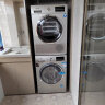 西门子(SIEMENS)洗烘套装 10kg除菌滚筒洗衣机+9kg热泵烘干机家用 WM12P2692W+WT47W5691W 实拍图