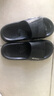 回力运动拖鞋男夏季可外穿户外eva厚底防滑高档潮流踩屎感凉拖鞋男士 黑色 44-45 实拍图